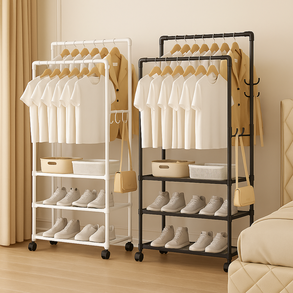 Rangement Vêtements & Chaussures – Modèle Mobile