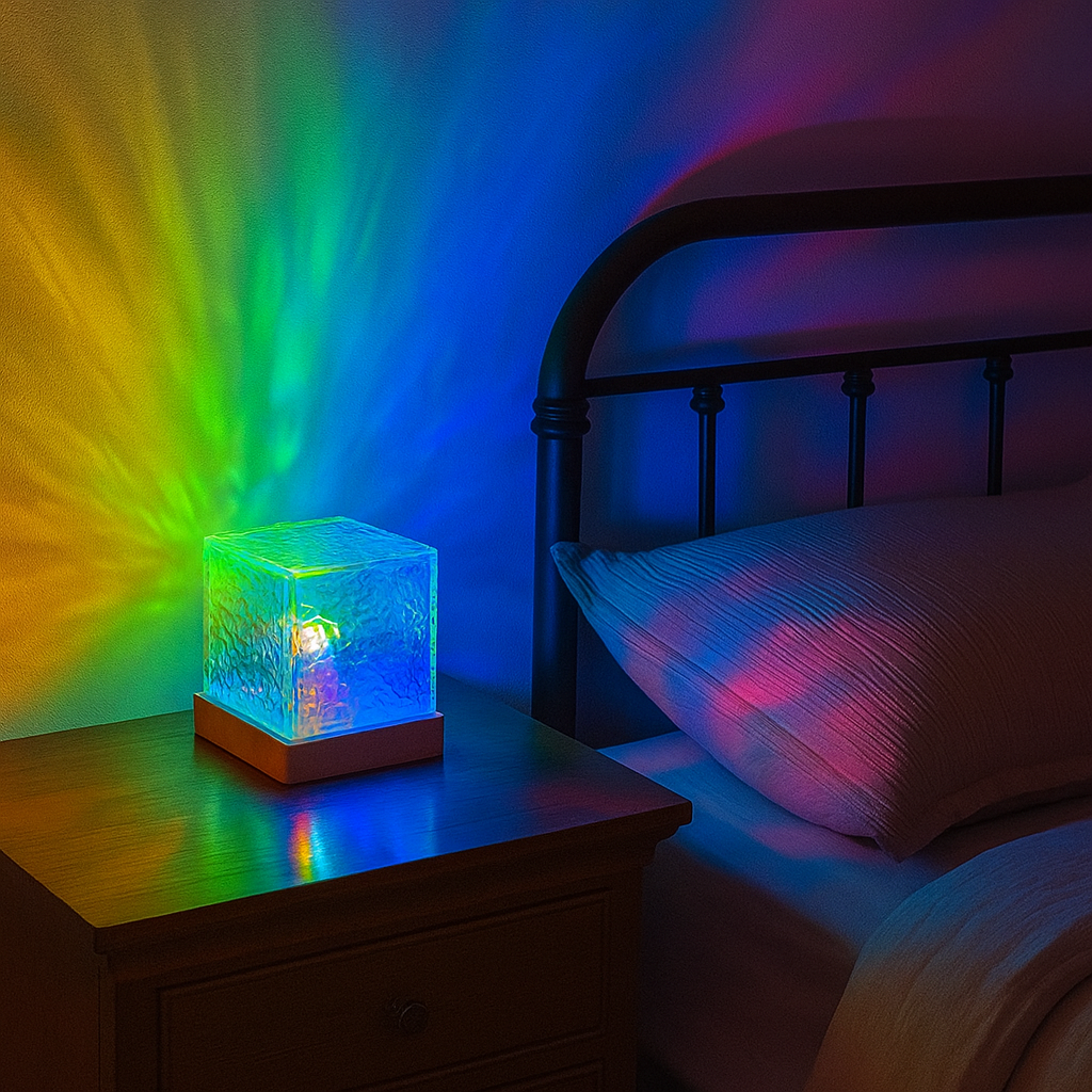 GlowCube – Lampe Ambiance Multicolore