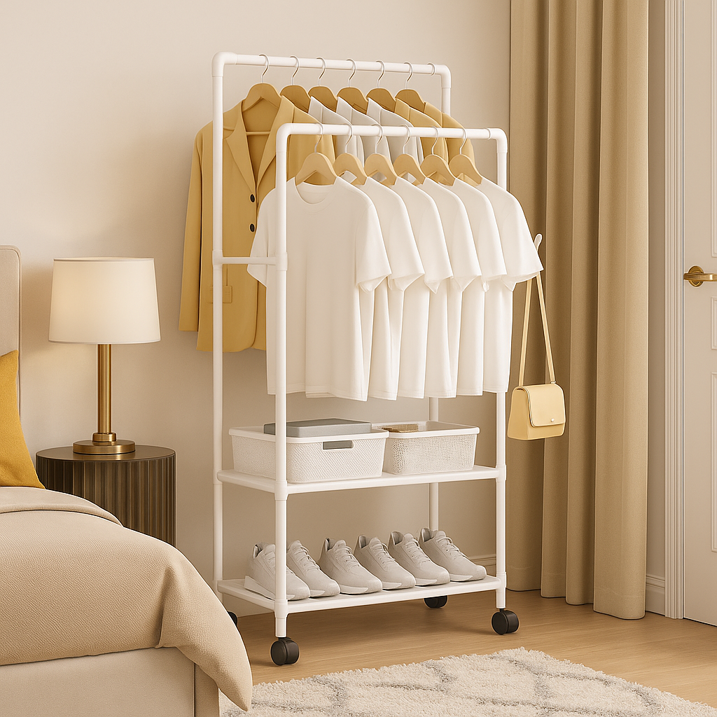 Rangement Vêtements & Chaussures – Modèle Mobile